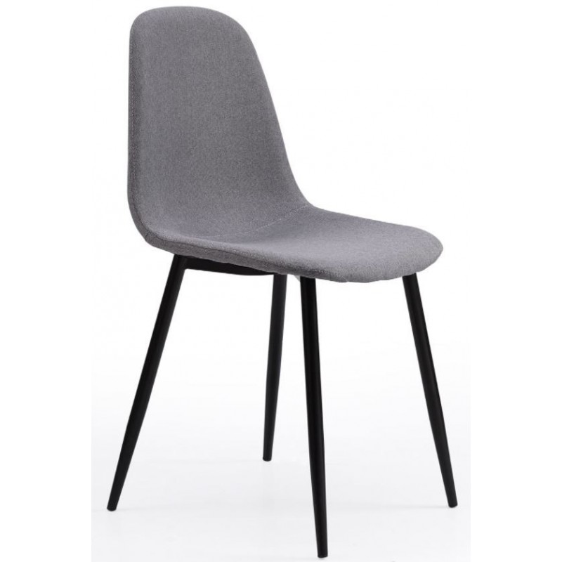 Silla Comedor Hall Tejido Gris