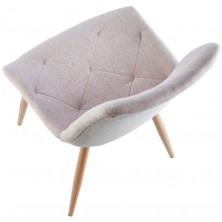 Silla Comedor Marlene Tejido Beige