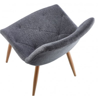 Silla Comedor Marlene Tejido Gris Silla Comedor Marlene Tejido Gris