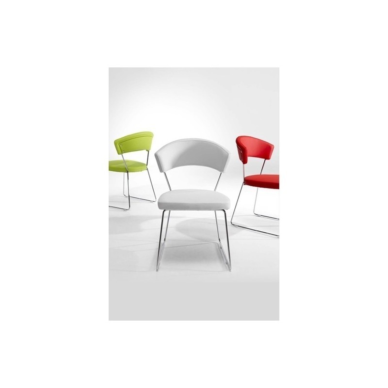 Silla Tapizada Curva