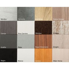 Mesa Ordenador M-13837 Cristal Templado