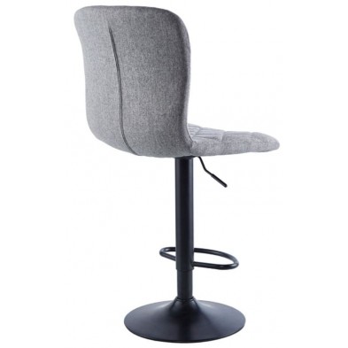 Taburete Britain Tejido Gris