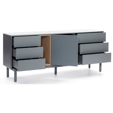 Aparador Corvo 1 Puerta Crema