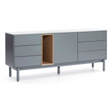 Aparador Corvo 1 Puerta Crema