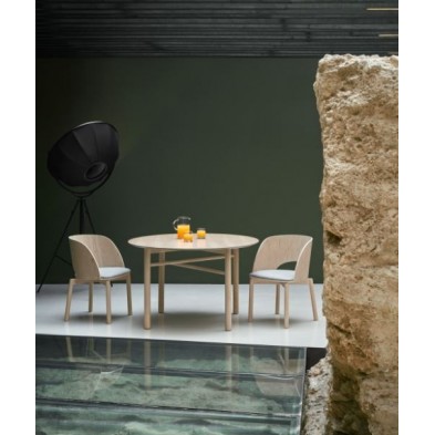 Mesa Comedor Junco Fresno Natural 120 cm