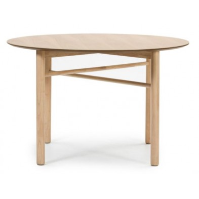 Mesa Comedor Junco Fresno Natural 120 cm