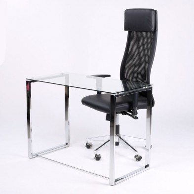 Sillón Giratorio Airflow Ecopiel Negro