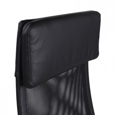 Sillón Giratorio Airflow Ecopiel Negro