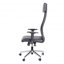 Sillón Giratorio Airflow Ecopiel Negro