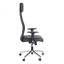 Sillón Giratorio Airflow Ecopiel Negro