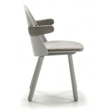 Pack de 2 Sillas Comedor Uma Gris Claro