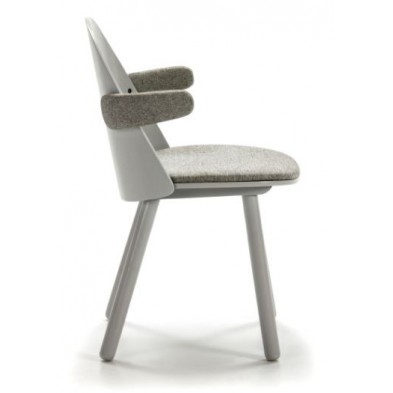 Pack de 2 Sillas Comedor Uma Gris Claro Pack de 2 Sillas Comedor Uma Gris Claro