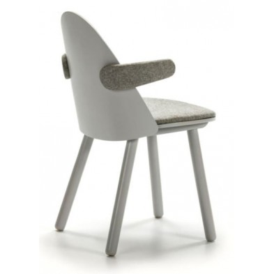 Pack de 2 Sillas Comedor Uma Gris Claro Pack de 2 Sillas Comedor Uma Gris Claro