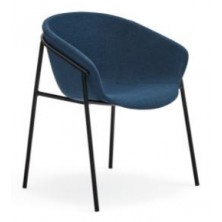 Pack de 2 Sillas Comedor Hug Azul Oscuro