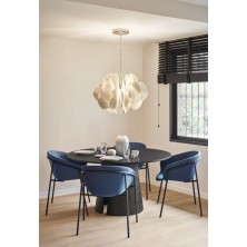 Pack de 2 Sillas Comedor Hug Azul Oscuro