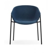 Pack de 2 Sillas Comedor Hug Azul Oscuro