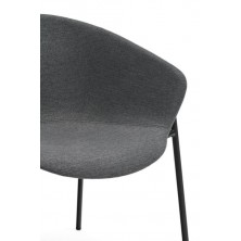 Pack de 2 Sillas Comedor Hug Gris Oscuro