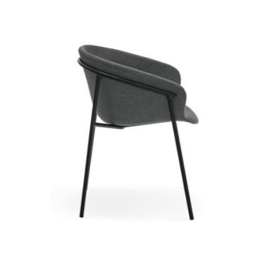 Pack de 2 Sillas Comedor Hug Gris Oscuro