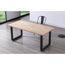 Mesa Comedor Extensible Roma Roble Nordish/Negro