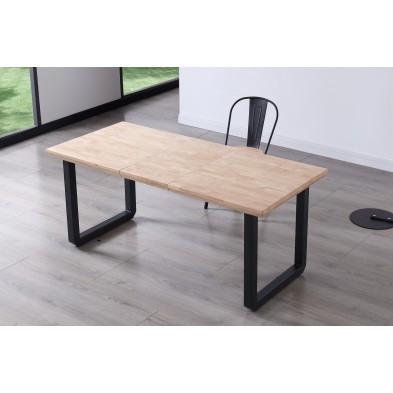Mesa Comedor Extensible Roma Roble Nordish/Negro