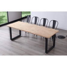 Mesa Comedor Extensible Roma Roble Nordish/Negro