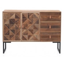 Aparador 2 Puertas Madera Fresno Natural