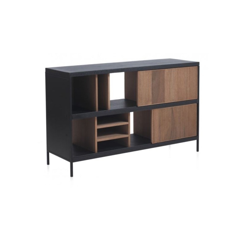 Aparador Puertas Correderas Madera Fresno