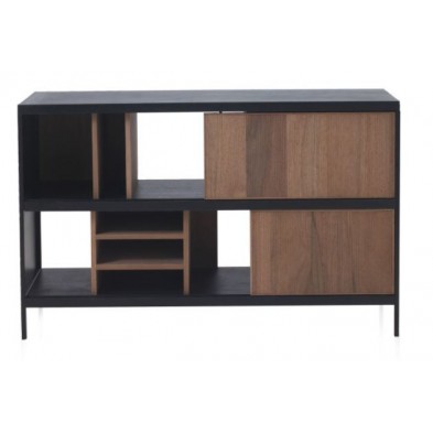 Aparador Puertas Correderas Madera Fresno