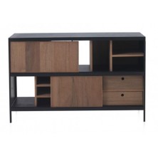 Aparador Puertas Correderas Madera Fresno