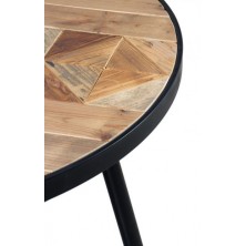 Mesa Comedor Redonda Madera Fresno 100cm