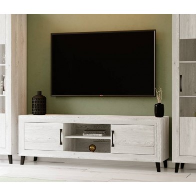 Composición de Salón Niza Artic-Negro 300 cm