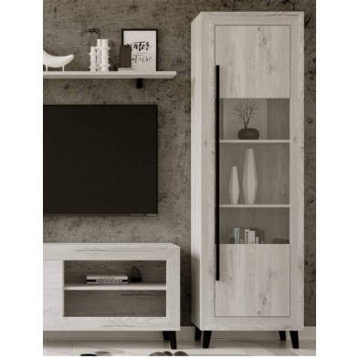 Composición de Salón Niza Artic-Negro 280 cm