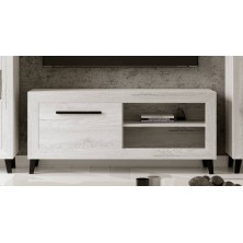 Composición de Salón Niza Artic-Negro 280 cm