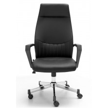 Sillón Oficina Bombay Ecopiel Negro