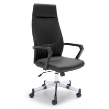 Sillón Oficina Bombay Ecopiel Negro