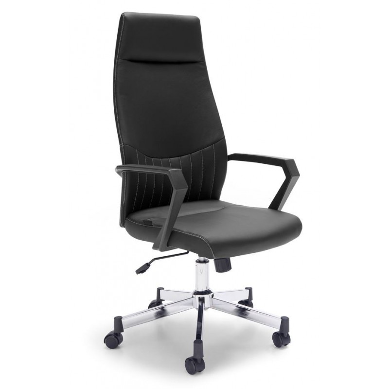 Sillón Oficina Bombay Ecopiel Negro