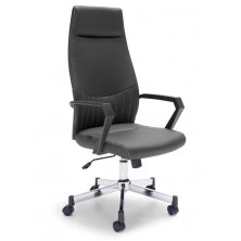 Sillón Oficina Bombay Ecopiel Gris