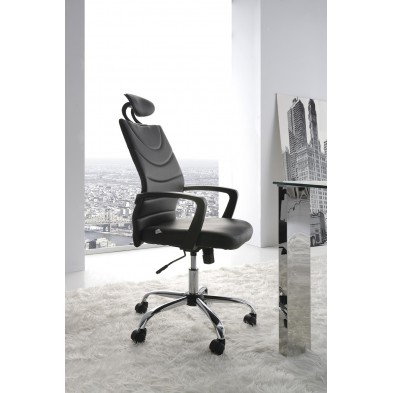 Sillón Oficina Spyder Negro