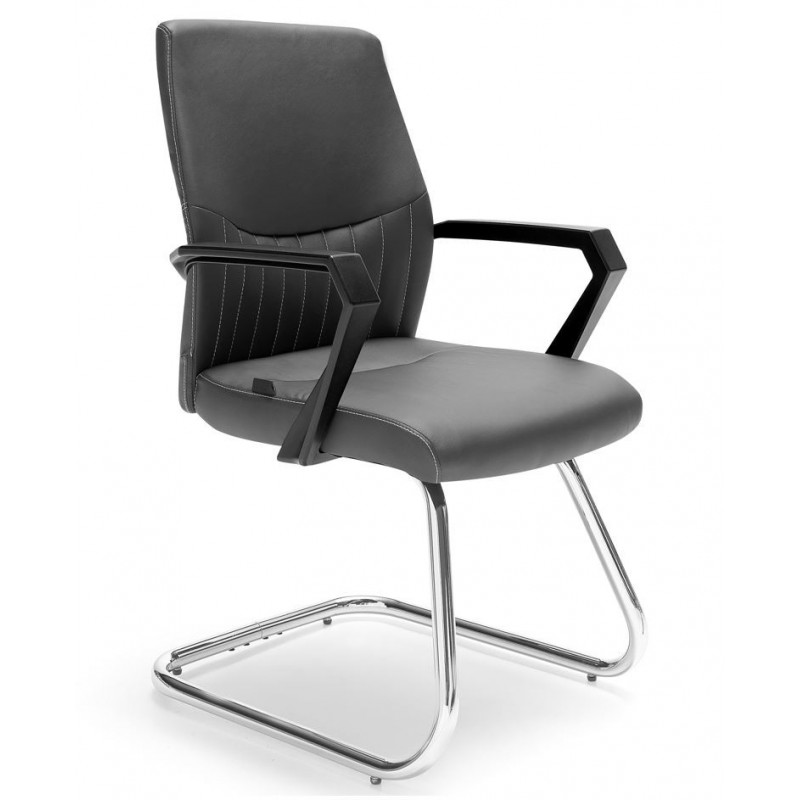 Sillón Oficina Kum Ecopiel Gris