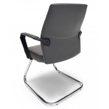 Sillón Oficina Kum Ecopiel Gris