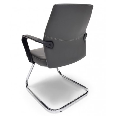 Sillón Oficina Kum Ecopiel Gris