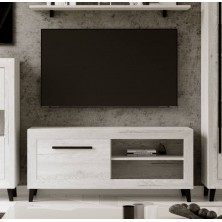 Mueble TV Niza Artik 140 CM. Tirador Lineal