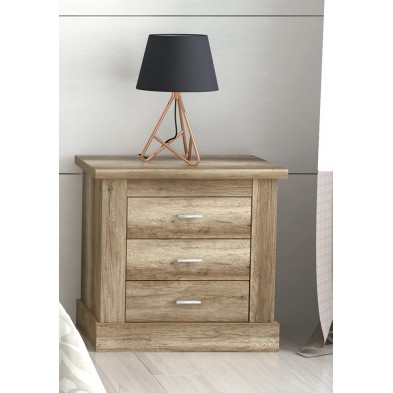 Conjunto Juvenil Cabecero Forja + Mesita Chellén Cañon