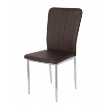 Silla Alana Ecopiel Chocolate