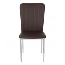 Silla Alana Ecopiel Chocolate