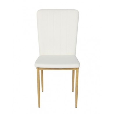 Silla Salma Ecopiel Chocolate