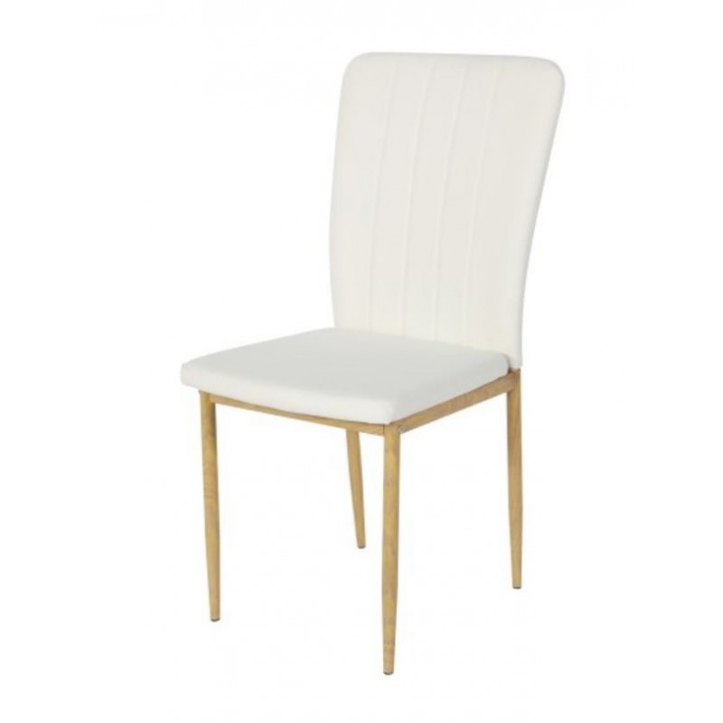 Silla Salma Ecopiel Chocolate