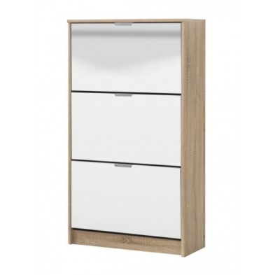 Zapatero Hugo Roble Sonoma/Espejo - Varias Medidas