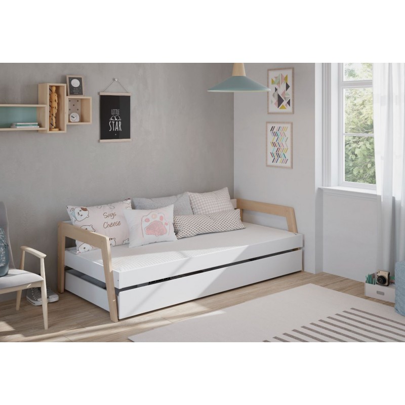Dormitorio infantil cama nido con cajones - Envío Gratis