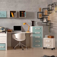 Mesa Estudio con Cajonera Start 120x50 CM.